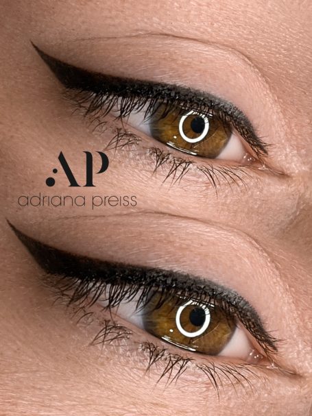 Eyeliner permanente profesional que define y realza la mirada con un acabado elegante y natural.